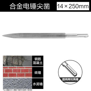 Worx impact drill wu388 electric hammer drill bit round shank sds square shank concrete drill round shank 14250 sharp chisel two pieces