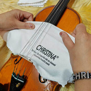 Christina violin instrument cleaning cloth cleaning cloth care flannel cloth member exclusive random color random color