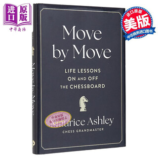 一举一动 棋盘内外的人生教训 Move by Move 英文原版 Maurice Ashley 励志 自我提升