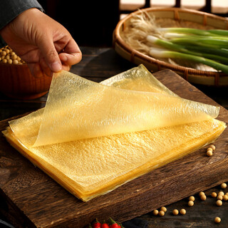 Banxiaoxian tofu skin 200g first layer tofu skin dry goods tofu skin cicada wings thin tofu skin oil bean skin hot pot ingredients