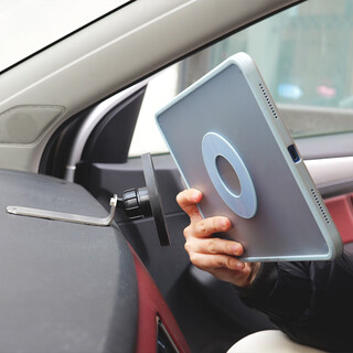 Faweimao car front car tablet stand dashboard strong magnetic suitable for huawei ipad 10-inch tablet stand black no specifications