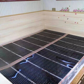 Kachi muning graphene floor heating electric heating film household electric heating film electric heating kang graphene geothermal carbon fiber heating film electric heating kang graphene 1st generation strip film 1.5*2 meter dual thermostat thick reflective film