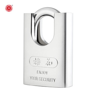 梅花（BLOSSOM）挂锁 叶片锁芯大门家用锁 大号防水防锈锁头3050 仓库商铺大门锁