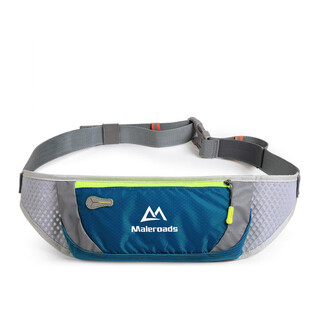 Gphf japanese running sports mobile phone bag waist bag men's invisible and light mobile phone bag outdoor fitness women's small belt bag lake blue