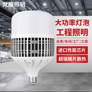 Fanyao led light bulb high power super bright e27 screw factory warehouse home lighting -120w