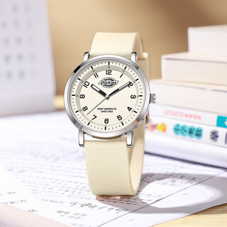 Dickies student watch girls teenagers junior high school students special pointer examination watch silent new year gift 728 meters