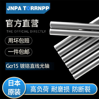 Imported gcr15 bearing steel linear smooth shaft/hard shaft/chrome plated rod/diameter 3mm-80mm cylindrical piston polished rod diameter 5mm/10cm (imported gcr15 material) within 72 hours