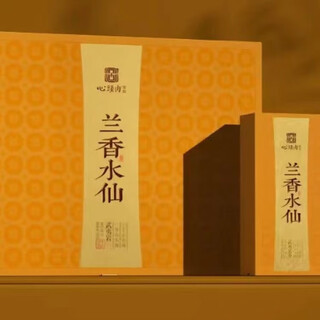 Heart meat brand wuyi rock tea zhengyan core production area sankeng liangjian orchid perfume fairy gift box gift box