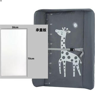 Clcey diaper pad newborn diaper table baby care bed baby bath massage touch changing care table cloth dark gray cloth + support board