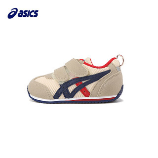 Asics asics autumn and winter children's baby toddler shoes mesh soft bottom double velcro