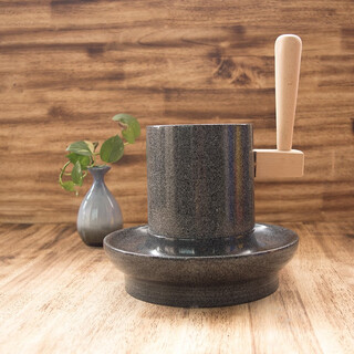 Imitation song dynasty tea stone grinding tea grinding tool grinding disc grinding tool grinding twelve tea mr. stone running tea play upper plate 13cm lower plate 25cm