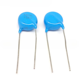 102 103 104 high voltage ceramic capacitor 1kv/2kv/3kv/4kv/10kv/15kv/20k 102 15kv (13mm chip diameter)