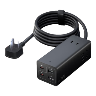 90% new xiaomi (mi) xiaomi gallium nitride 67w desktop fast charging socket pro laptop power strip/docking station hdmi screen casting 7-in-1/power strip/socket/socket power strip/portable charging station