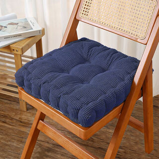Yingzhu'er seat cushion thickened chair cushion butt seat cushion butt cushion office sedentary artifact student dormitory classroom office seat cushion gray blue square 10cm thickened 40*40cm soft and comfortable