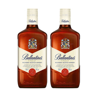 百龄坛（Ballantine`s）名企严选 百龄坛Ballantine's特醇威士忌洋酒保乐力加 一瓶一码 百龄坛特醇500mL2瓶