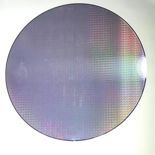 Crystal cpu wafer wafer photolithography integrated circuit chip semiconductor silicon wafer teaching science test 12 inches 08 free acrylic bracket