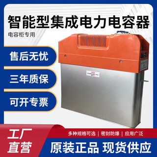 Intelligent self-healing capacitor compensation cabinet automatic intelligent low-voltage power capacitor fixed compensation 10kvar/5+5