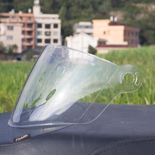 Jaktkb668 electric motorcycle helmet lens windshield mask glass hd transparent sunscreen fog shield accessories universal b668 hd transparent