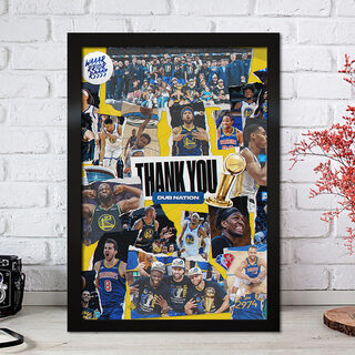 
Warriors championship poster win team Golden State Curry NBA star star decoration hanging painting peripheral photo frame wall Warriors 683 30*20 cm photo paper/without frame/can be modified for backing glue