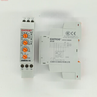 Zhrv5 technology chtce phase sequence over and under voltage protector phase sequence over and under voltage relay rv5-03~12 milky white zhrv5-10 m460