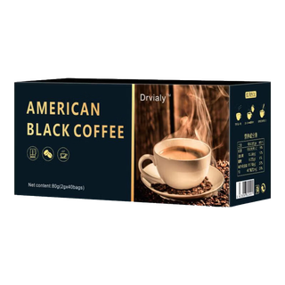 Drvialy american black coffee in a box improves metabolism and speeds up weight loss