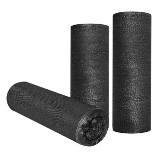 Shuangyuan black sunshade net, sunscreen net, outdoor agricultural greenhouse insulation net, vegetable field shade and dustproof net, 3 pins 2*50 meters