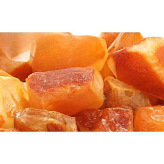 Mhfdo beeswax raw stone, genuine amber, handmade material, natural l raw ore, russian material, wool, whole leather di 3-5 pieces, about 10 grams randomly shipped