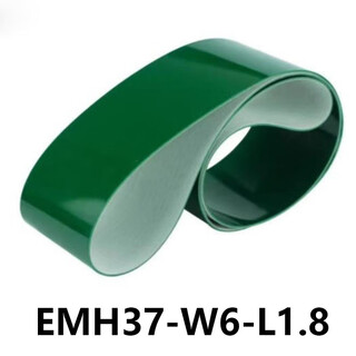 Saint collet power transmission belt green widened emh37-w6-l1.8/piece