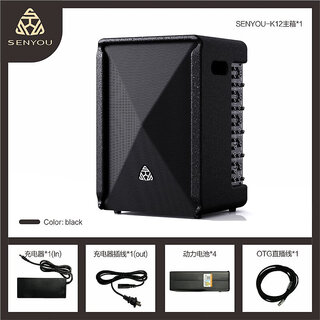 Senyou senyou-k12 speaker outdoor karaoke live musical instrument playing and singing interpretation speaker senyou-k12 main box*1