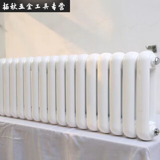 An junsheng's new horizontal steel thickened radiator for the whole family radiator steel two-column wall-mounted radiator 15 columns long 1070mm custom round head wall thickness 2.0 medium 30 high 37 cm