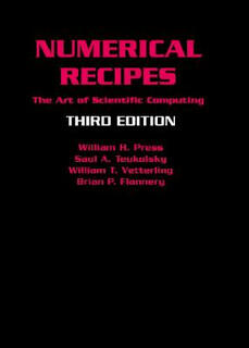 现货 数值食谱：计算机数值算法经典必读书 Numerical Recipes: The Art of Scientific Computing （不含光盘）9780521880688