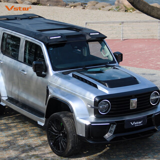 Yusenyi tank 300 mars city surrounding kit modified wide body surrounding machine cover glass transparent front and front surrounding mars city network