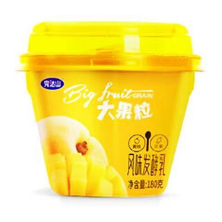 Wandashan new date wandashan yogurt big fruit strawberry mulberry yellow peach multi-flavor 180g*6/10 cups yellow peach mango flavor 6 cups