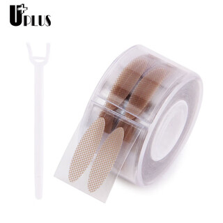 Uplus roll lace mesh invisible double eyelid stickers 600 stickers flesh color l wide good stickiness easy to apply makeup