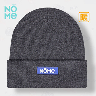 NOME针织毛线帽子男士秋冬季户外运动骑行防风防寒保暖帽护耳冷帽百搭