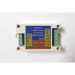 Wiegand converter wg2634 to rs232rs485 wiegand serial port two-way conversion wg26/34 to rs232/rs485 two-way conversion