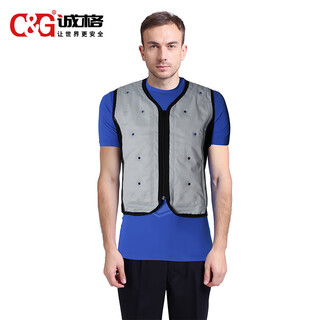 Chengge (c&g) ecooling dry cooling vest ecool-d-f01 piece gray m