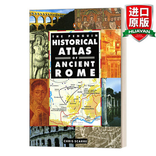 The Penguin Historical Atlas of Ancient Rome 英文原版 古罗马企鹅历史地图集 英文版 进口英语原版书籍