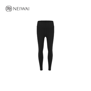 Neiwai's top choice leggings for women, smile-shapeable tights, shark pants, lycra brushed trousers, comfortable, skin-friendly and warm, black m