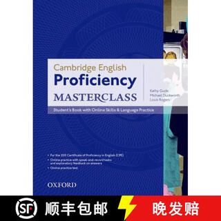 2-3 weeks for cambridge english proficiency (cpe) masterclass student s book with online skills and lang~