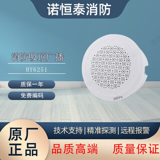 Nuohengtai gulf fire broadcasting hy6251 ceiling embedded 3w speaker speaker audio grt3xm-01 hy6251 concealed broadcasting