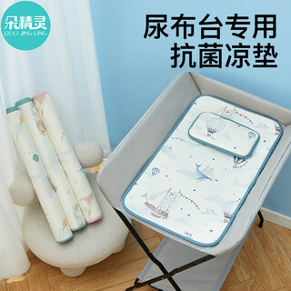 Duo elf baby changing table mat newborn care table ice silk mat summer baby camping car mat custom diapering table ice silk mat-wonderful starry night-single mat 60*75cm
