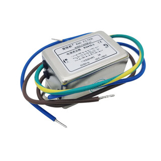 Ac customized single-phase double-section emc/emi power filter 220v anti-interference rv410-1a3a6a10a15 3a lead type rv410-3