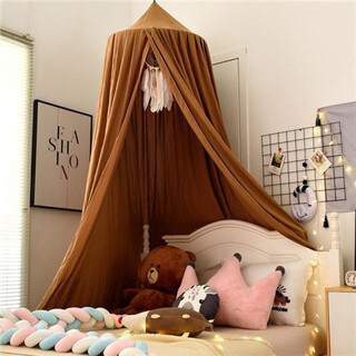 Dome bed curtain bed curtain windproof baby bedside blackout mosquito net ceiling bed tent hanging bed curtain other nordic coffee bed curtain