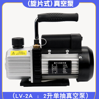 Renjuyi vacuum pump variable frequency air conditioner rotary vane maintenance vacuum pump 12l refrigerator vacuum dual capacitor air pump lv-2a2 liter pump
