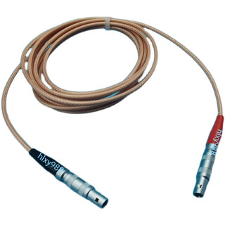 Special probe line for flaw detection ultrasonic high-frequency connection line test line lemo 00 c5 connector cable 00s needle thickness 0.7mm double head 2 meters