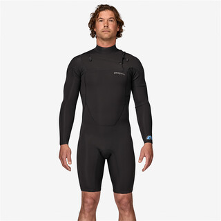 Patagonia men's swimsuit yulex regulator 25 years new professional quick-drying lightweight one-piece men's wetsuit suit black black s