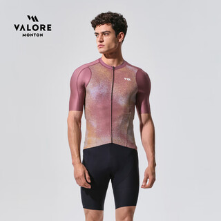 Valore monton spring and summer new style breathable quick-drying bicycle road bike aoe cycling clothing sand painting short-sleeved tops men's outdoor equipment sand painting brick red men's short tops m
