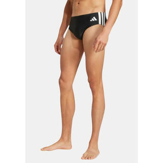 阿迪达斯 （adidas）男士泳衣速干透气修身条纹男式运动休闲泳裤 black 均码 |M