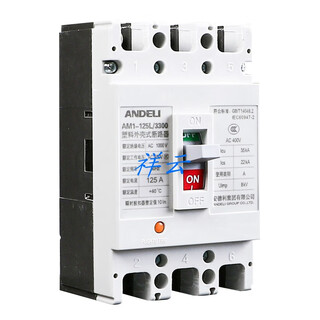 Andeli 250a plastic case circuit breaker am1 air switch 100a protector 4p630a 63a 4p